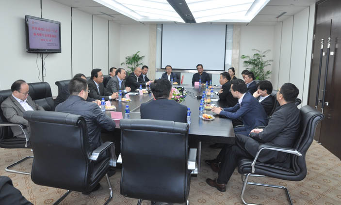 新疆石河子市市長(zhǎng)率團(tuán)參觀考察中金國(guó)泰集團(tuán)