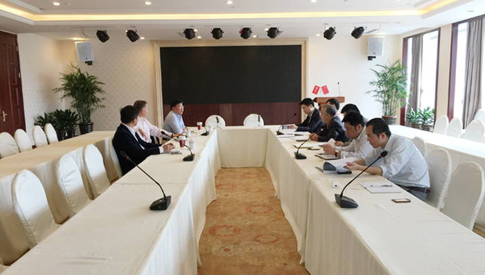 墨蘭資本董事會(huì)主席徐朋博士一行到中金國(guó)泰洽談交流